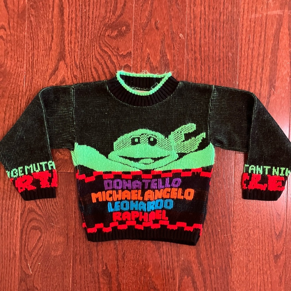 Vintage 1990s Teenage Mutant Ninja Turtles Sweater